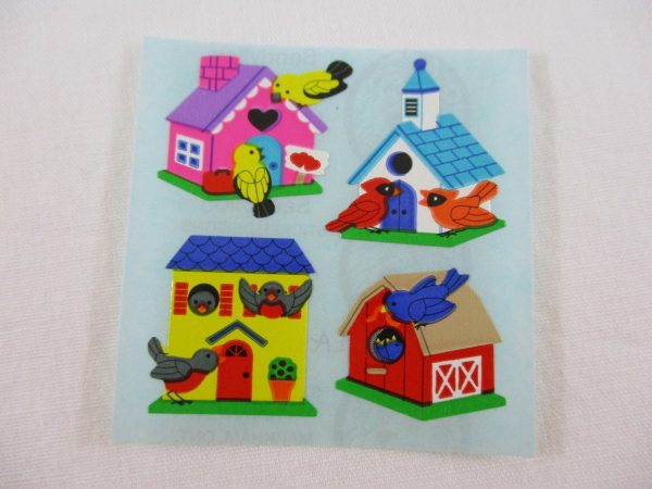 Sandylion Bird House Sticker Sheet   Module - Vintage & Collectible Sale