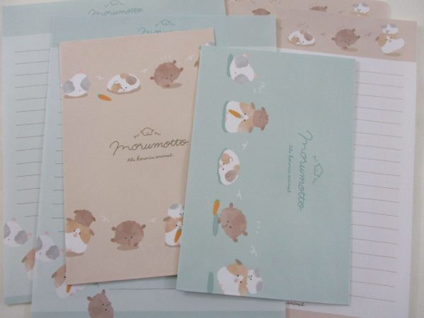 Cute Kawaii Q-Lia Cororin Hamster Letter Sets - Writing Paper Envelope Stationery Sale