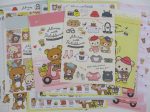 Cute Kawaii San-X Rilakkuma Always with Rilakkuma Bear Letter Sets - Stationery Writing Paper Envelope Fashion