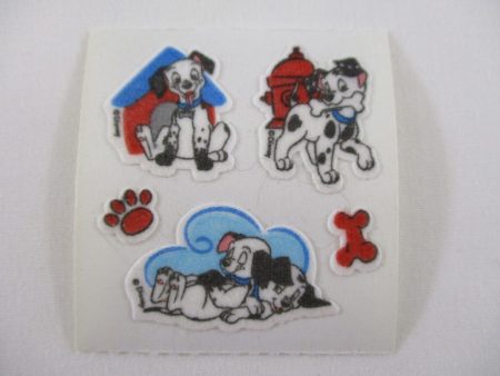 Sandylion Dalmatian Dog Fuzzy Sticker Sheet   Module - Vintage & Collectible - Scrapbooking For Discount