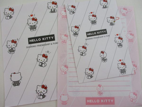 Cute Kawaii Sanrio Hello Kitty Letter Set 2023 - Writing Papers Envelope Supply