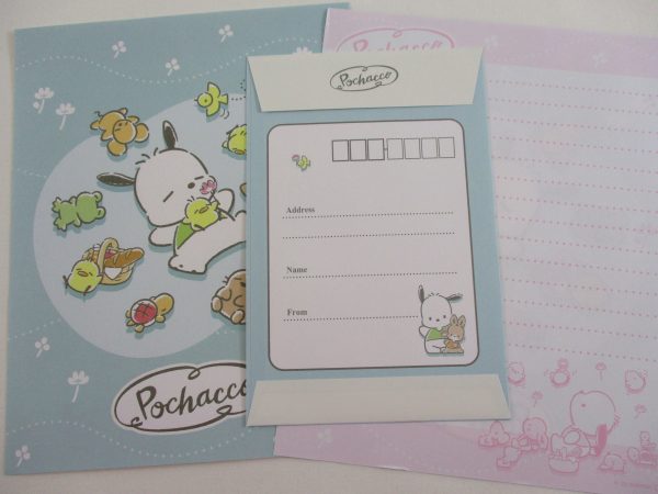 Cute Kawaii Sanrio Pochacco Letter Set 2023 - Writing Papers Envelope Fashion