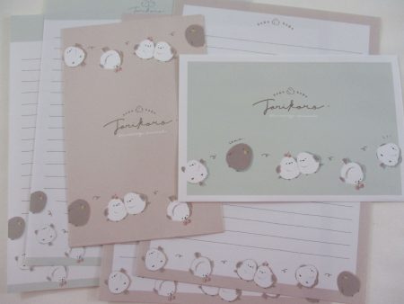 Cute Kawaii Q-Lia Bird Kiwi Torikoro Letter Sets - Writing Paper Envelope Stationery Supply