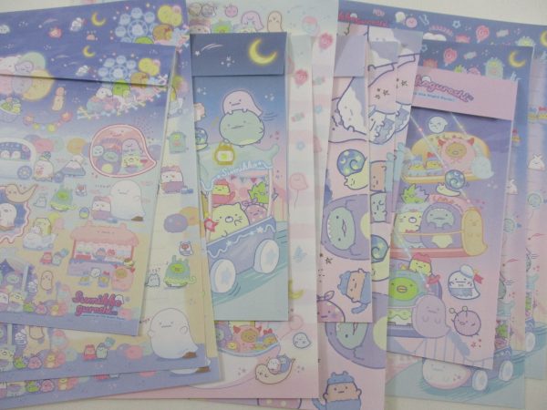 Cute Kawaii San-X Sumikko Gurashi Ghost Letter Sets - Writing Paper Envelope Stationery Penpal Online Hot Sale