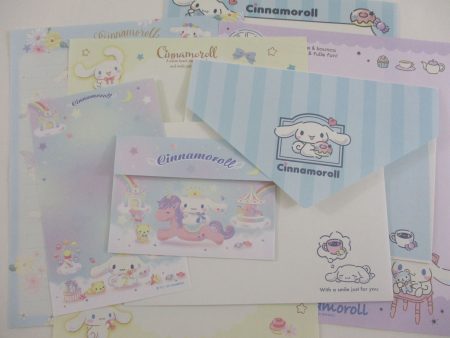 Cute Kawaii Cinnamoroll Unicorn Letter Sets - Penpal Stationery Writing Paper Envelope - Rare Preowned For Discount