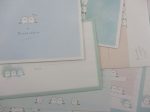 Cute Kawaii Q-Lia Birds Pastel Color Letter Sets - Stationery Writing Paper Envelope Penpal For Cheap