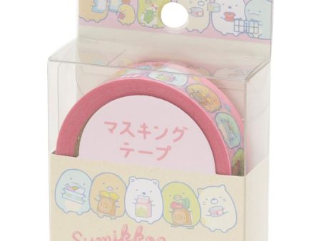 Cute Kawaii San-X Sumikko Gurashi Washi   Masking Deco Tape - B - for Scrapbooking Journal Planner Craft Agenda Schedule Hot on Sale