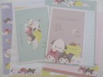 Cute Kawaii Sanrio Characters Chill with us Cinnamoroll Kuromi My Melody Purin Pochacco Letter Sets - Writing Paper Envelope Stationery Supply