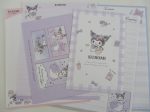 Cute Kawaii Sanrio Kuromi Letter Sets - Writing Paper Envelope Stationery Sale