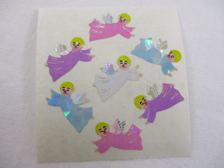 Sandylion Angels Prismatic Sticker Sheet   Module - Vintage & Collectible For Discount