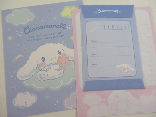 Cute Kawaii Sanrio Cinnamoroll Letter Set 2023 - Writing Papers Envelope Online now