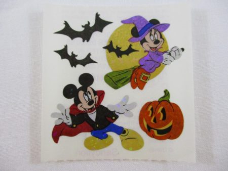 Sandylion Disney Mickey Mouse Glitter Sticker Sheet   Module - Vintage & Collectible - E - Scrapbooking Sale