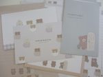 Cute Kawaii Q-Lia Moco Mocha Bear Letter Sets - B - Stationery Writing Paper Envelope Penpal on Sale