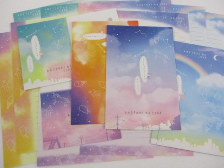 Crux Sky Night Stars Unicorn Letter Sets - Stationery Writing Paper Envelope Online Hot Sale