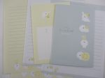 Cute Kawaii Q-Lia Citrus Puppy Fuwa Letter Sets - Writing Paper Envelope Stationery Hot on Sale