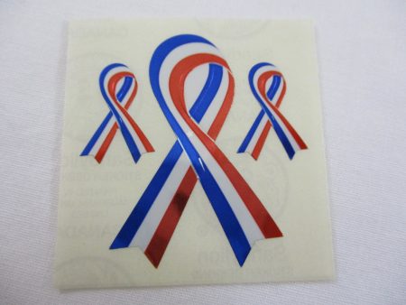 Sandylion America Flag Ribbon Shiny Sticker Sheet   Module - Vintage & Collectible Discount